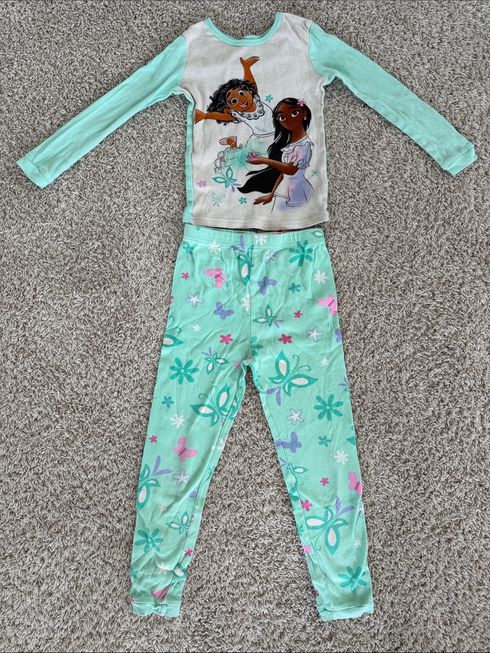 Disney Encanto Girls Long-Sleeve Pajama Set